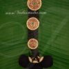 10" False Hair with 3 Billai Deity Size Braid Billai Choti Bharatanatyam Jewellery Set