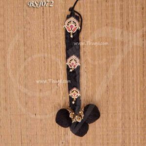 Small size False Hair with 3 Billai Braid Billai Choti Amman VaraLakshmi 10 inches