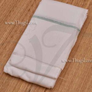 Pure Cotton Soft Thin White Towel 36 x 70 inch