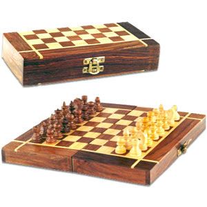 Wooden Chess Box