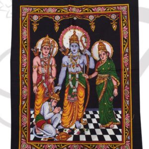 Lord Ramar poster on unframed cloth printed