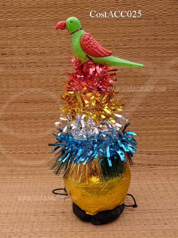 Karagam Karagattam Pot For Dance Kavadi Indian Dance Prop On Head 15 inches