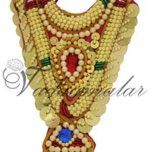 Hindu Diety Necklace Chest Accessories God Sringaar Decoration