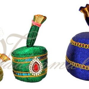 3.5" Small Idols Murthi Statue God Crown Mukut Accessories