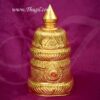 Kireedam for Hindu God Full Round Crown Gold Plated Crown Mukut Buy Now 11 Inches