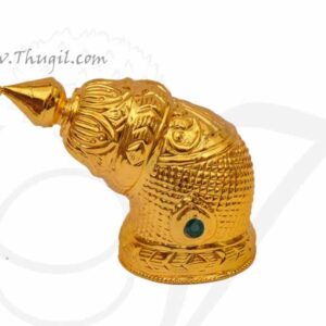 Kreedam Andal and Meenakshi Amman Mukut Buy Online Now 3 inches