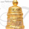 Kireedam for Hindu Full Crown Gold Plated Crown Mukut Buy Now Ht 8.5 inches