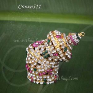 Andal Crown Mutli Stone Crown Kreedam 2 inches