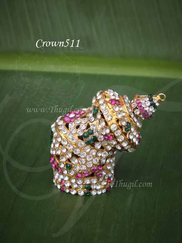 Andal Crown Mutli Stone Crown Kreedam 2 inches