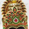 Crown Indian King Maharajah Kreedam Headgear Accessories Indian God Goddess