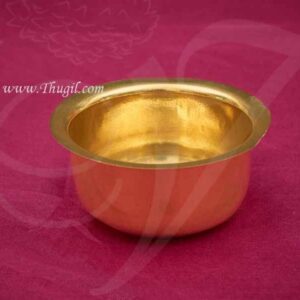 Small Brass Kumkum Chandan Cup Pooja Buy Now 2 inches