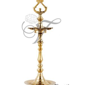 Brass Prabai Kuthu vilakku Lamp Standing Diya Buy Now 9"