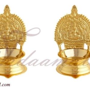 Brass Kamakshi Vilakku Diyas Lamps Buy Online 5 inches