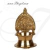 4" Kamakshi Vilakku Brass Diyas Lamps Buy Now from India