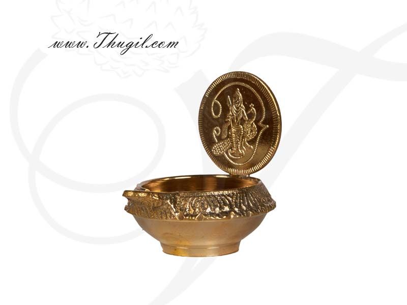 2" Kuber Diya In Brass Pooja Lamps Deepam For Decorations