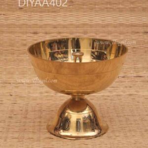 Brass Athma Vilakku Diya Lamp Home Decorative Diya 2.8 inches