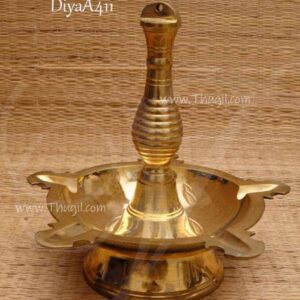 Brass Hanging Diya Thongu vilakku 9 inches