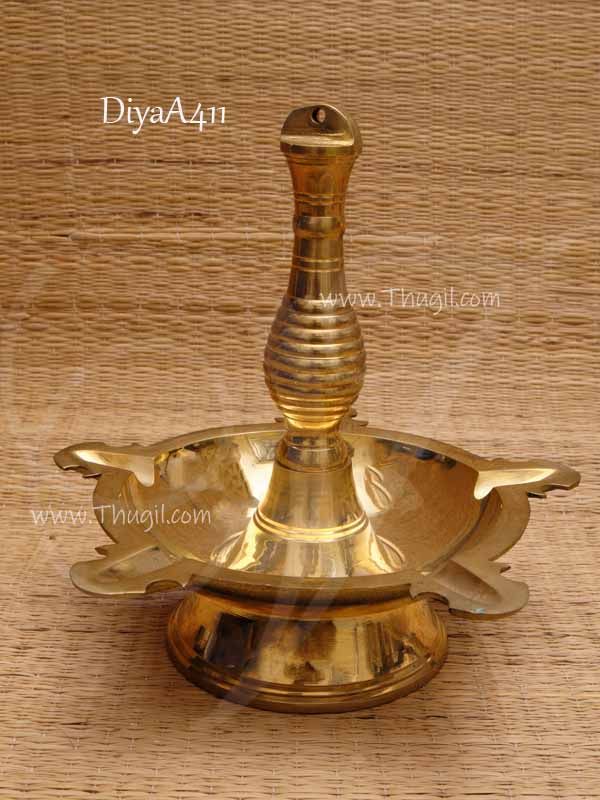 Brass Hanging Diya Thongu vilakku 9 inches