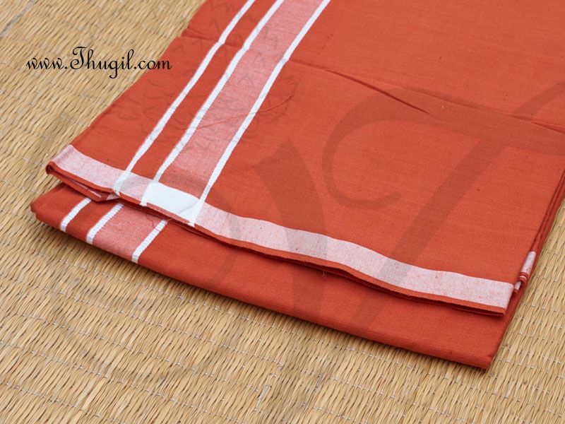 Hindu Puja Cotton Dothi Dhoti Vesti Chadar