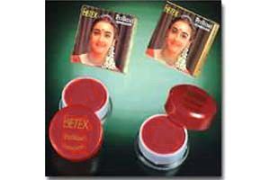 6 pieces Eyetex KumKum Sindoor Sindur Powder - MAROON / MARRON / DEEP RED