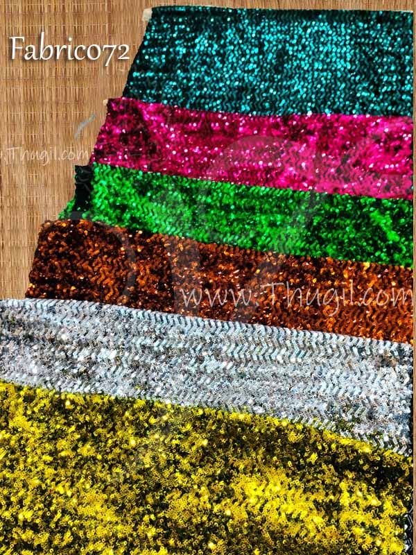 Gold Glitter Sequin Fabric Material Puja room Backdrop decorations for Alter