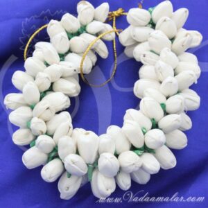 Artificial Jasmine Bud Flower Strand Mottumali Malle Malli Chamelee Buy Now