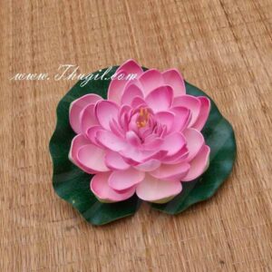 Pink Lotus Artificial Flower Floating Aquarium Pond Decor Floating Buy Now