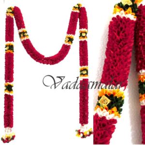 Door way Garlands home decorations synthetic Indian garland washable Pink