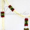 Artificial Jasmine Garlands Doorway garland malas washable