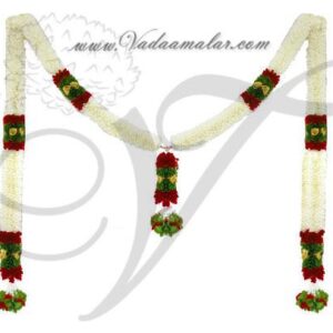 Decorative Jasmine Color Garland Door - Washable