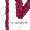 1 meter Rose Flower Toran Door Hanging Decoration Synthetic Cloth - Washable