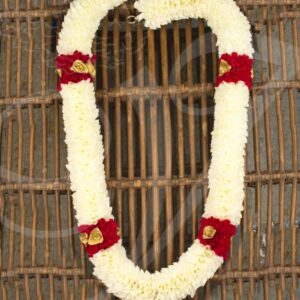 28" Jasmine Artificial Flower Garland Deity Garlands - 2 pieces