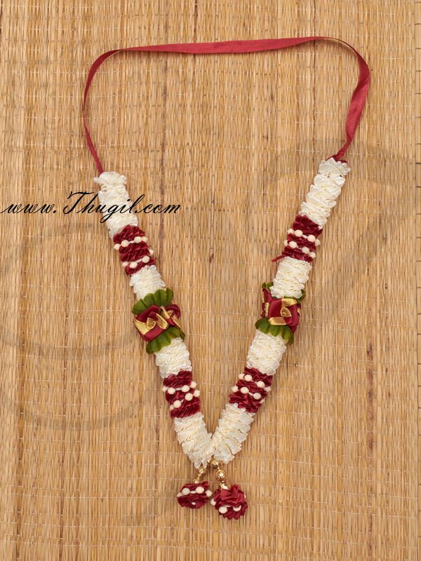 12" Artificial Synthetic Garlands for Idols , Statues and photos