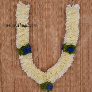 10" Eco friendly Flower Garlands Mala Synthetic deocrations Available Online