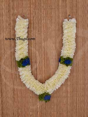 10" Eco friendly Flower Garlands Mala Synthetic deocrations Available Online