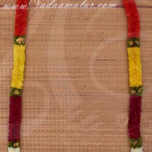 Anadal Malai Garland for Decoration Swamy Alankaram Synthetic Flowers