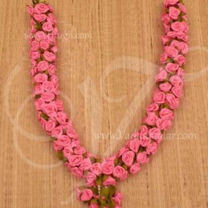 Rose Pink Handmade Flower Garland 22 inches For God