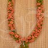 Orange Rose Handmade Flower Garland 22 inches For God