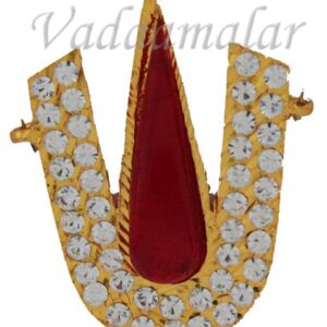 Vishnu Namam balaji Nama Symbol Jewelry Ornament Statue Diety Jewellery