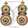 Idol Hindu Goddess Stone ear decoration ornamental Jewellery Deity Jewelry