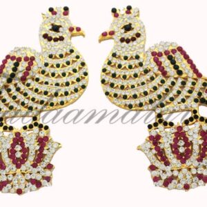 Parrot Goddess Parvathi Ornament Deity Jewelry Deities Meenakshi Amman Buy Online -2 pieces