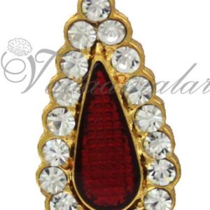 Tilak Symbol Tikka For Statue Forehead Diety Amman Jewellery 1.2 inches