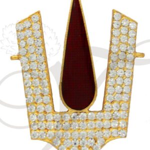 Vishnu Namam balaji Nama Symbol Jewelry Ornament Statue Diety Jewellery 3 inches