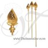2 feet Vel for Murugar Murugan Shakti Brass Metal Symbol weapon Online
