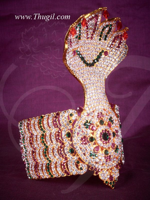 Devi Mari amman Idol Mukut Head Crown Indian Kreedam Accessories