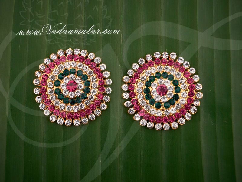 1 inch Earring Ear decoration for Idol Amman Goddess Deity