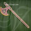 Parasu Axe Jewellery Ganesha PrasauRam Durga Hindu God Buy Online 8.5"