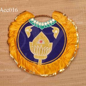 Alavattam Fan Peacock with Vel Design Visiri For Murugar Alangaram 21 Inches