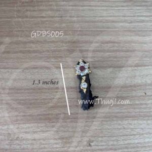 Jadai Miniature Very Small Size False Hair Billai Choti For Hindu Goddess 1.3 inches