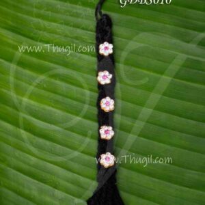 Jadai Small Size False Hair Billai Choti For Idol Decorations 4 inches